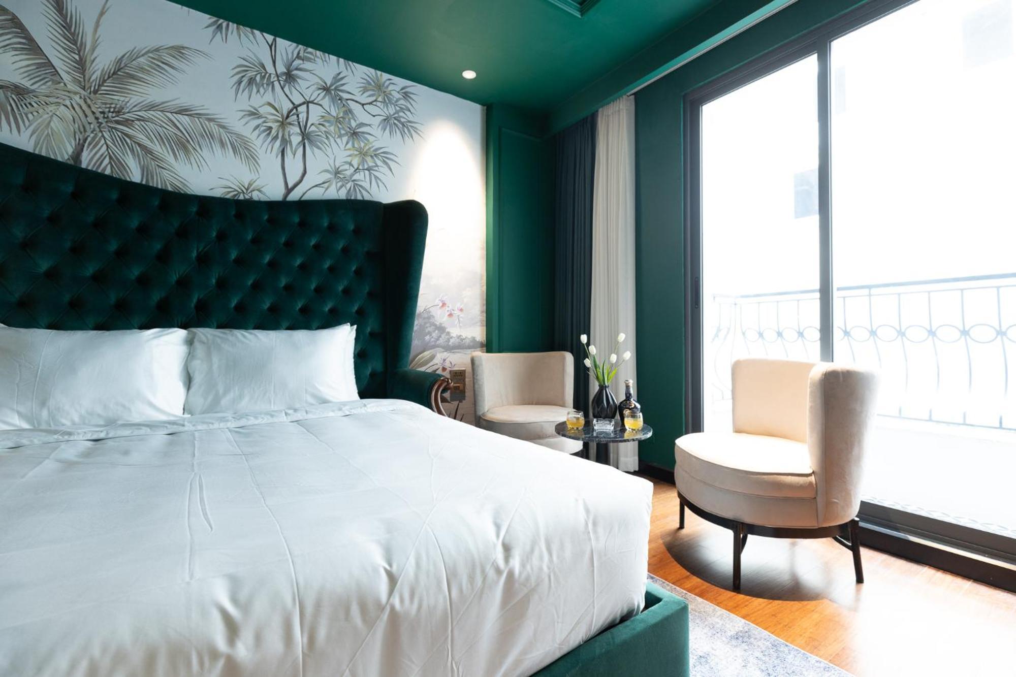 Sword Lake Hotel Hanoi Bagian luar foto